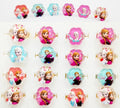 Elsa Anna Princess Beads Children's Necklace Bracelet Girls Birthday Party Gifts Pack Up Decorative Princess Dress Up